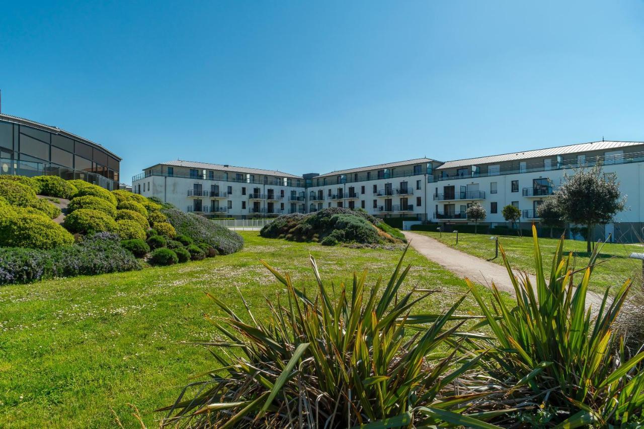 Les Thermes 521 - Appt Proche Plage Avec Piscine Partagee Concarneau Bagian luar foto