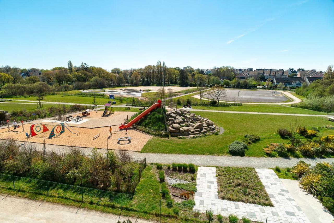 Les Thermes 521 - Appt Proche Plage Avec Piscine Partagee Concarneau Bagian luar foto